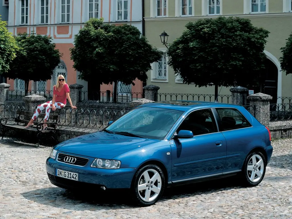Audi A3 (8L1) 1 поколение, рестайлинг, хэтчбек 3 дв. (09.2000 - 07.2003)
